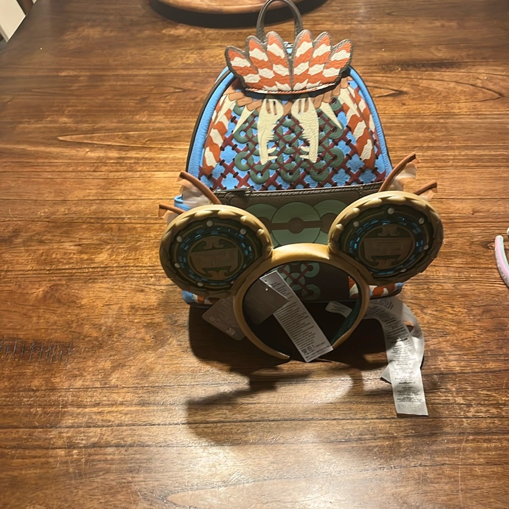 Disney Matching ears and loungefly